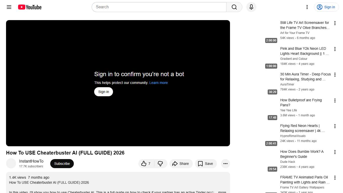 How To USE Cheaterbuster AI (FULL GUIDE) 2026 - YouTube